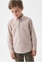 Boy's Button-Down Collar Long Sleeve Shirt - 2