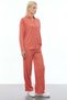 Soft Textured Casual Pants - 3
