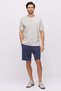 Men's Shorts with Elastic Waist and Ties