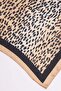Women's Leopard Patterned Oversized Scarf - 4