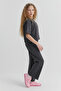 Girl's Elastic Waist Sweat Bottoms - 6
