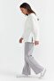 Women's Elastic Waist Sweat Bottoms - 5