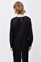 Women's Detailed Asymmetrical Cut Blouse - 5