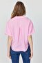 Women's Striped Short Sleeve Shirt - 7