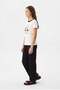 Girls' Wide-Cut Pants with Snap Cuffs - 3