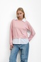 Powder Shirt Paneled Modal Sweat - 5