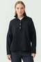 Women's Buttoned Collar Knit Sweater
