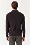 Men's Stand Collar Half Zipper Knitwear Sweater - 5