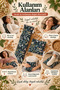 Cherry Seed Pillow |   15X60 Cm-20X20 cm |   Natural Hot and Cold Therapy |   Floral Patterned - 2