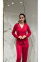 6 Piece Embroidered Women's Combed Cotton Short Nightgown Dressing Gown Set Dowry Set |   Cotton Fabric Pajama Set with Shorts Bridal Set - 6
