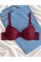 Women's Lace supportive Wired push-up padded soft bra - triple pack - 2