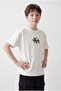 Boy's Crew Neck Printed Oversize T-Shirt - 2