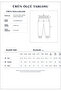 Girl's Elastic Waist Textured Sweat Bottoms - 7