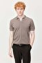 Men's Striped Detailed Knitwear T-Shirt - 2