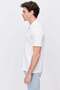 Men's Half Zip Polo Neck T-Shirt - 3