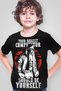 Unbeatable Boxer Boy's Black Short Sleeve T-Shirt