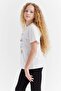 Girl's Printed Detailed T-shirt - 2