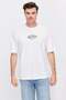 Men's Oversize Written T-Shirt - 2