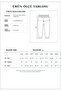 Girl's Elastic Waist Sweat Bottoms - 7