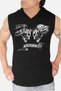 Angel Devil Hooded Sleeveless T-Shirt