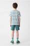 Boy's Oversized Striped T-Shirt - 5