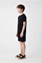 Boy's Textured Pocket Crew Neck T-Shirt - 2