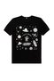 Astronaut in Space Black Short Sleeve T-Shirt - 2