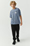 Boy's Letter Print T-Shirt - 7
