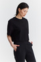 Women's Letter Print Short T-Shirt - 2