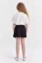 Girl's Ribbon Detailed Skirt - 8