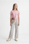 Girl's Basic T-Shirt - 6