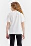 Girl's Printed Detailed T-shirt - 4