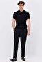 Men's Detailed Buttoned Knitwear Polo Collar T-Shirt - 6