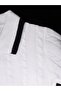 Women's White Polo Neck Stripe Detailed Skirt Sweater Double Set - 4