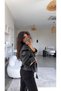 Black Belted Zr Model Leather Premium Jacket - 5