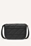 DARCI FLAP CROSSBODY-BGD - BLK/GOLD-N/S - 3