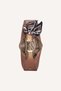 X DINA SAADI MARGOT CROSSBODY WITH SCARF-FQ3 - HOT COCOA-N/S - 4
