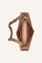 AVRIL TOP ZIP SHOULDER BAG-BEIGE-N/S