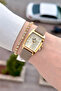 Gold Case, Mink Color, 23 Mm, 2 Year Warranty, Women's Wristwatch