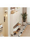 Ultra-Thin Shoe Cabinet for Entryway, Hallway, or Stairwell - Holds Approximately 24 Pairs of Shoes - 6
