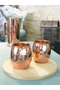 Copper Cup Chubby Cocktail Bright Copper Color (Non-Tin) - 3