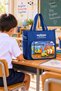 Children's Shoulder Bag with Transparent Pocket and Water Bottle Compartment for Nursery, Kindergarten, Primary School, Daily Use - 5