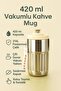 316 L Silver 420 ml Vacuum Hot Cold Coffee Hand Thermos Mug Cin486Slv - 4