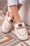 Women's Fur Lined Plush House Slippers Closed Toe Sole Winter Women's House Dowry Slippers 4 Seasons - 5