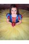 Snow White Children's Party Costume Girls' Costume with Crown Hair Tinsel Cape Day Party Dress Snow White Costume - 2