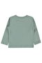 Civil Girls' Basic Sweatshirt |   Lycra Single Jersey Long Sleeve |   School Nursery and Daily Use - Green - 2