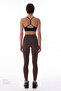 Brown Soft Textured Leggings - 6