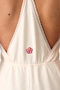 Cream Pink Pointel Teddy Jumpsuit - 5