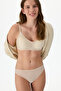 Traceless Ceramic Beige Zerogram Padded Bra