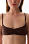 Brown Mini Micro Bra - 5